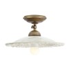 Ceiling lamp Incanti Lea, metal, brass patina/brown, 1XE27