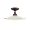 Ceiling lamp Incanti Lea, metal, brass patina/brown, 1XE27