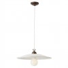 Suspension Incanti Lea, metal, brass/brown, 1XE27