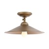 Ceiling lamp Incanti Lea, metal, brass patina/brown, 1XE27