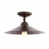 Ceiling lamp Incanti Lea, metal, brass patina/brown, 1XE27