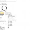 Ceiling lamp Incanti Monarch, metal, matt gold, LED CCT, 40W, 2341 lumens, 3000K/4000K/6000K, D.40 cm