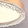 Ceiling lamp Incanti Monarch, metal, matt gold, LED CCT, 40W, 2341 lumens, 3000K/4000K/6000K, D.40 cm