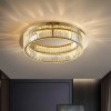 Ceiling lamp Incanti Akala, metal, gold plated, dimmable, LED, 23W, 1800 lumens, warm white 3000K, D.40 cm