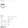 Wall lamp Incanti Akala, metal, gold plated, dimmable, LED, 15W, 1200 lumens, warm white 3000K, L.30 cm