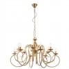 Chandelier Incanti Circe, metal, bronze, 12XE14, D.100 cm