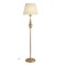 Floor lamp Incanti Elizee, metal, fabric, bronze, 1XE27, H.151 cm