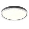 Ceiling lamp Incanti Monarch, metal, sand black, LED CCT, 53W, 3329 lumens, 3000K/4000K/6000K, D.60 cm
