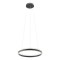 Suspension Incanti Monarch, metal, sand black, LED CCT, 53W, 3060 lumens, 3000K/4000K/6000K, D.60 cm