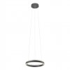 Suspension Incanti Monarch, metal, sand black, LED CCT, 40W, 2391 lumens, 3000K/4000K/6000K, D.40 cm