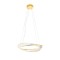 Suspension Incanti Oblige, metal, gold plated, dimmable, LED CCT, 31W, 2418 lumens, 3000K/4000K/6000K, D.60 cm