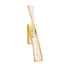 Wall lamp Incanti Oblige, metal, gold plated, dimmable, LED CCT, 17W, 1310 lumens, 3000K/4000K/6000K, H.50 cm
