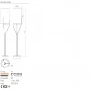 Floor lamp Incanti Poseido, metal, matt gold, textile black, 1XE27, H.175 cm