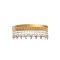 Wall lamp Incanti Vanesia, metal, brushed gold, LED CCT, 6,5W, 460 lumens, 3000K/4000K/6000K, L.30 cm