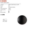 Wall lamp Redo Umbra, metal, matt white, LED, 6,5W, 330 lumens, warm white 3000K, D.16 cm