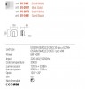Wall lamp Redo Quda, metal, matt gold, LED, 6W + 3W, 465 lumens, warm white 3000K, H.13 cm