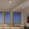 Ceiling lamp Redo Uto, metal, matt white, LED, 6W, 432 lumens, warm white 3000K, D.9 cm