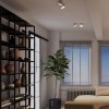 Ceiling lamp Redo Uto, metal, matt white, LED, 12W, 864 lumens, warm white 3000K, D.12 cm