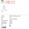 Ceiling lamp Redo Uto, metal, matt white, LED, 12W, 864 lumens, warm white 3000K, D.12 cm