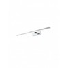 Wall lamp Smarter Neptune, metal, chrome, LED, 12W, 846 lumens, neutral white 4000K, L.60 cm