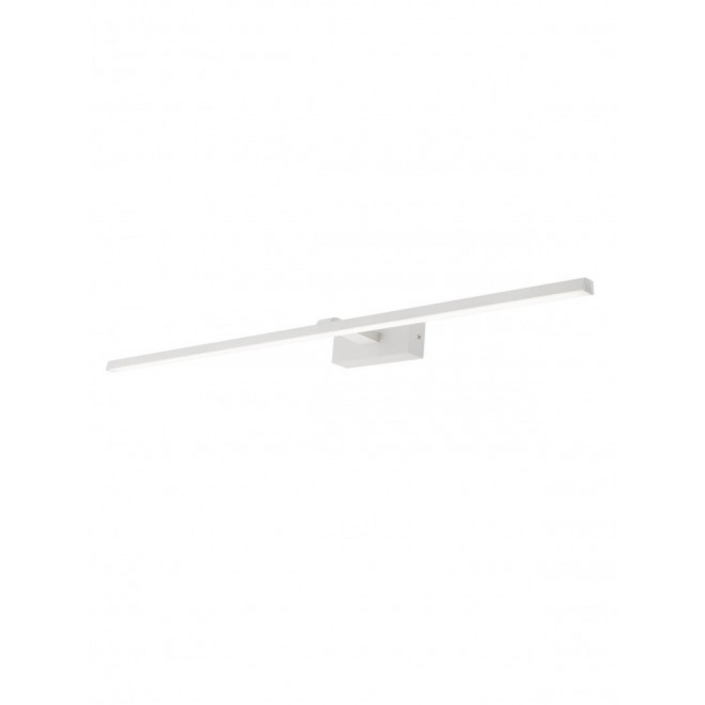Wall lamp Smarter Neptune, metal, matt white, LED, 18W, 1041 lumens, neutral white 4000K, L.90 cm