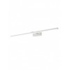 Wall lamp Smarter Neptune, metal, matt white, LED, 18W, 1041 lumens, neutral white 4000K, L.90 cm
