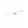 Wall lamp Smarter Neptune, metal, chrome, LED, 18W, 1041 lumens, neutral white 4000K, L.90 cm