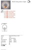 Wall lamp Redo Orbit, metal, sand white, LED, 24,5W, 2269 lumens, warm white 3000K, D.40 cm