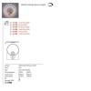Wall lamp Redo Orbit, metal, bronze, LED, 44W, warm white 3000K, D.60 cm