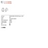 Wall lamp Redo Shaker, metal, sand black, LED, 6W, 570 lumens, warm white 3000K, H.12 cm
