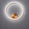 Wall lamp Redo Orbit, metal, bronze, LED, 26W, 2425 lumens, neutral white 4000K, D.40 cm