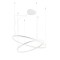 Pendant lamp Redo Orbit, metal, sand white, LED, 40,5W + 68W, 9468 lumens, neutral white 4000K