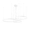 Pendant lamp Redo Orbit, metal, sand white, LED, 40,5W + 55W + 68W, 14556 lumens, neutral white 4000K