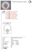 Wall lamp Redo Orbit, metal, sand white, LED, 40,5W, 3568 lumens, warm white 3000K, D.60 cm