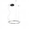 Pendant lamp Redo Orbit, metal, sand black, LED, 42W, 3755 lumens, neutral white 4000K, D.60 cm