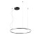 Pendant lamp Redo Orbit, metal, sand black, LED, 55W, 5088 lumens, neutral white 4000K, D.80 cm