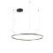 Pendant lamp Redo Orbit, metal, sand black, LED, 68W, 5713 lumens, neutral white 4000K, D.100 cm