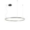 Pendant lamp Redo Orbit, metal, sand white, LED, 76W, 7159 lumens, neutral white 4000K, D.120 cm