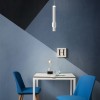 Pendant lamp Redo Tycon, metal, sand white, LED, 6W, 402 lumens, warm white 3000K, D.6 cm