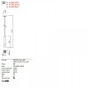 Pendant lamp Redo Tycon, metal, sand white, LED, 6W, 402 lumens, warm white 3000K, D.6 cm