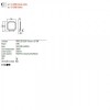 Wall lamp Redo Thai, metal, sand white, LED, 15W, 970 lumens, warm white 3000K, H.29 cm