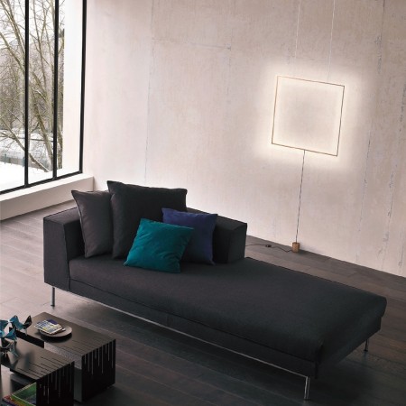 Pendant lamp Redo Slick, metal, matt gold, LED, 28W, 1735 lumens, warm white 3000K, H.262 cm