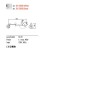 Wall lamp Redo Pivot, metal, matt black, 1XGU10, L.64 cm