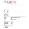 Ceiling lamp Redo Yomo, metal, sand white, dimmable, LED, 29W, 2024 lumens, warm white 3000K, D.27 cm