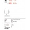 Ceiling lamp Redo Yomo, metal, sand black, dimmable, LED, 32W, 2345 lumens, warm white 3000K, L.30 cm
