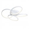 Ceiling lamp Redo Espiral, metal, sand white, dimmable, LED, 72W, 4380 lumens, warm white 3000K. D.80 cm