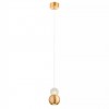 Pendant lamp Redo Aoba, metal, anodised brass gold, LED, 8W, 518 lumens, warm white 3000K, D.10 cm