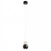 Pendant lamp Redo Aoba, metal, sand black, LED, 8W, 518 lumens, warm white 3000K, D.10 cm