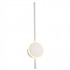 Wall lamp Redo Diaz, metal, sand white, LED, 18W, 857 lumens, warm white 3000K, H.60 cm