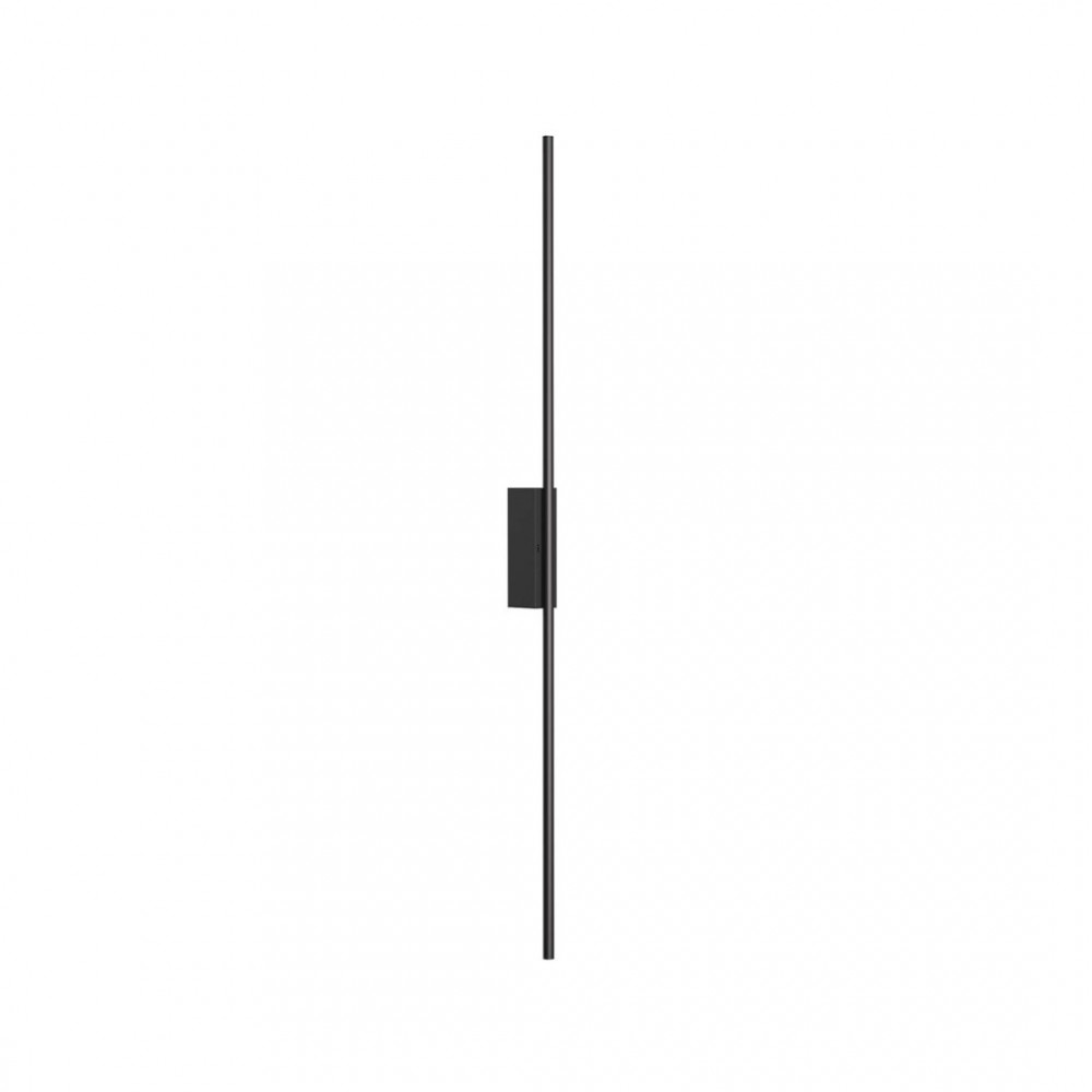 Wall lamp Redo Stick, metal, sand black, dimmable, LED, 24W, 1172 lumens, warm white 3000K, H.115 cm